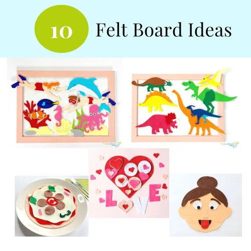 Toy Felt Board Diy Activity