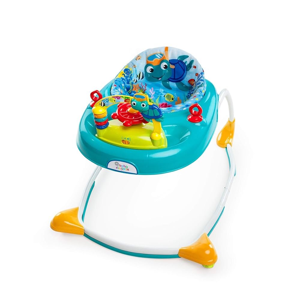 When to Remove Toy Station from Baby Einstein Walker