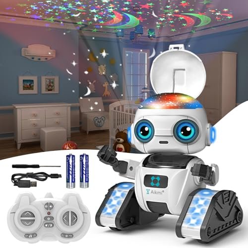 White Robot Toy
