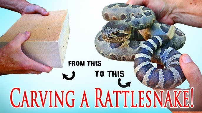 Wooden Toy Snake Carving Tutorial