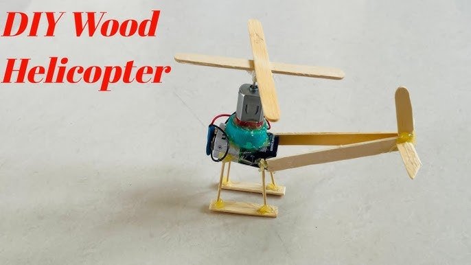 Wooden Toy Wind Propeller Craft