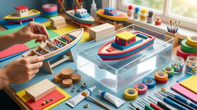 problems building a toy boat