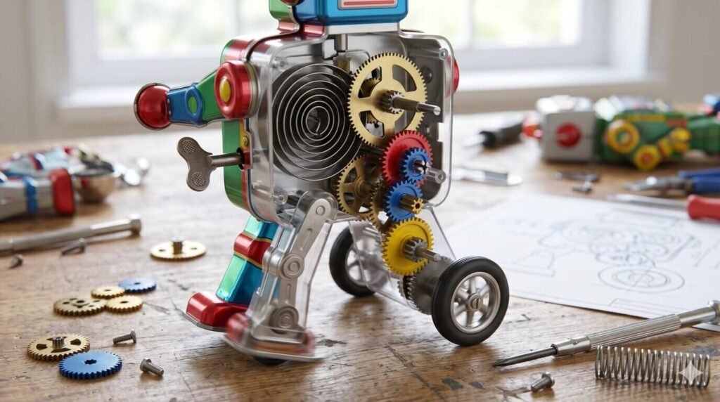 Wind up toys of Motion Transfer