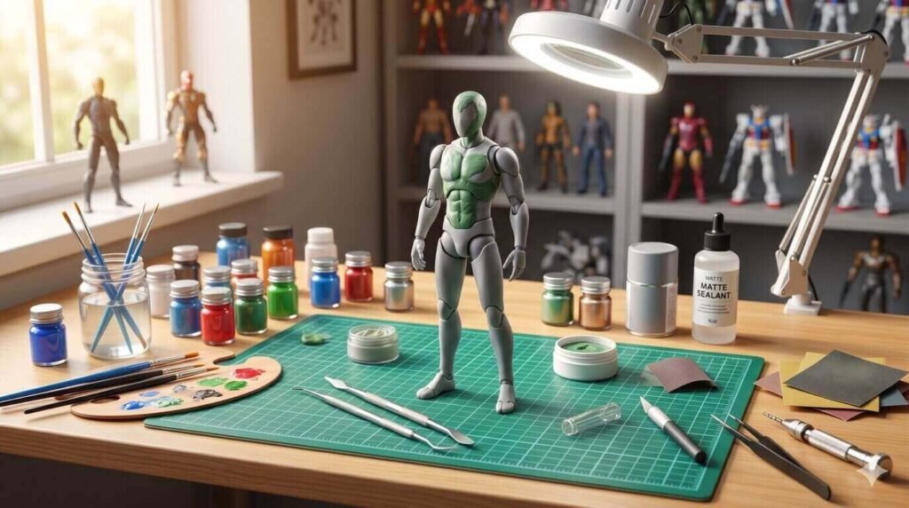 Materials to Create Custom Action Figures
